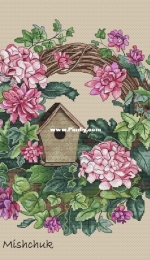 Summer Wreath by Vitaliya Mishchuk