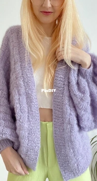Weave Got This Cardi by Mia Anderson - AnxiousGirlKnits