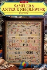 Sampler and Antique Needlework Quarterly SANQ - Vol.16 -1999