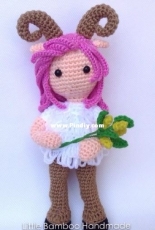 Little Bamboo Handmade Crafts - Aries Amigurumi - Russian Translated