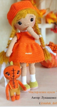 Maluk Dolls - Marina Lukashenko - Doll Pumpkin - Russian
