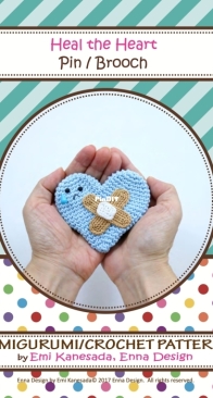 Enna Design - Emi Kanesada - Heal the Heart  Pin/Brooch - Free