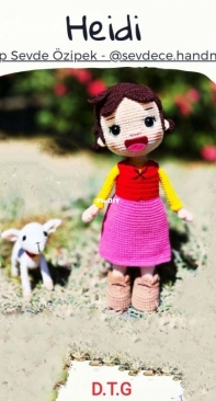 Sevdece handmade - Zeynep Sevde Özipek - Heidi - Turkish