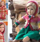 Classic Elite Yarns - Fiona Doll Hoodie - Susan Mills