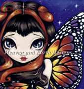 HAED HAEJBGQS8505 Vibrant Butterfly Fairy by Jasmine Becket-Griffith