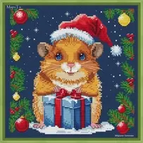 Mari Ta - New Years Hamster by Marina Tatkova - Free