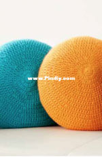 Yarnspirations - Full Circle Pillow - Free