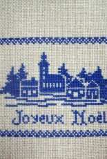 Pour faire un petit tableau de Noël en bleu pour changer