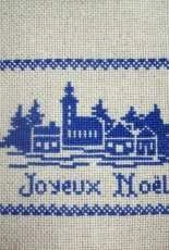 Pour faire un petit tableau de Noël en bleu pour changer