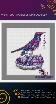Amethyst Starling - Salamander