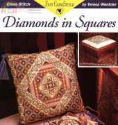 Just cross stitch Diamonds in Squares by Teresa  Wentzler item. 118