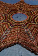 The Wishing Star poncho by Mary C. Gildersleeve