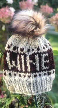 Wine Beanie by Lady Jay Crochet