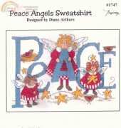 Imaginating 1747 - Peace angel sweatshirt - Diane Arthurs