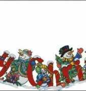 Dimensions 8716  Celebrating Snowmen Tree Skirt PCS