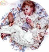 HAED HAEYG 607 Baby and Mirror by Yvonne Gilbert