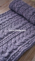 Mon Petit Violon - Vita Apala - Cable Scarf