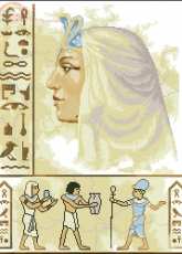 Vervaco 25.574 75.574 Cleopatra xsd + pcs