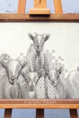 Curious Goats by Ajisai Designs