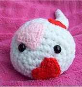 Fiber Doodles - K4TT - Val the Lil Valentine Spermy