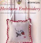 Country Living Magazine-Heirloom Embroidery by Jan Constantine