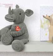 Stephanie Davies - Amigurumi Rhino - Free