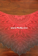 Wild Swan Shawl by Anne-Lise Maigaard & Nim Teasdale-Free