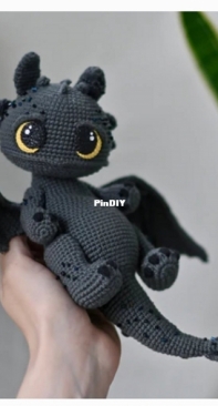 Light Fury Crochet Pattern: Crochet pattern