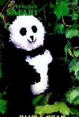 Annies Attic - Barbara Anderson - 87S64 Crochet Safari - Panda Bear