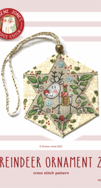 Durene Jones - Reindeer Ornaments Set 2