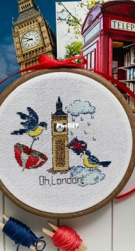 Anchor - ANC0003-154 - Bird Travellers Stitchalong September by Anna Matvieieva - Free