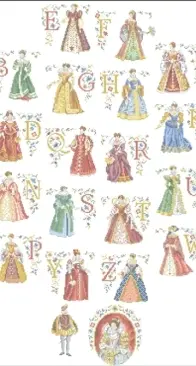 Les Brodeuses Parisiennes LBP - Le grand alphabet Médicis XSD + PCS