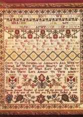 Dorothy Preston Sampler From Sampler & Antique Needlework Volume I