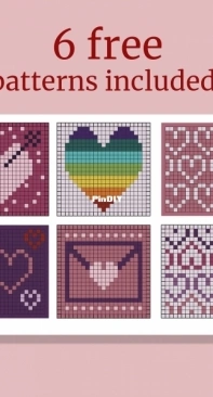 February Knit blocks by Annah Homebird-Free