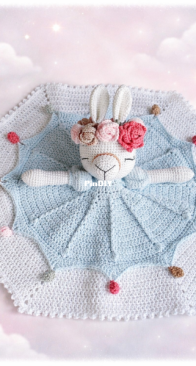 Baby blanket llama Mia