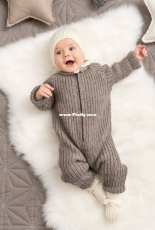 Dale Gull 357-09 Lille Voksedress, Vokselue & Sokker by Dale Garn– Norwegian – free