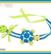 Kuddelz - Turtle Pacifier Holder - Speenketting - Dutch