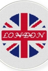 Daily Cross Stitch - UK Flag