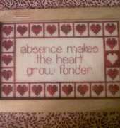 Kincavel Krosses- Bird Bloom, Home Sweet Home & Absence Grow Heart Fonder
