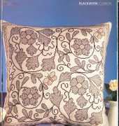 Blackwork Cushion from Mary Hickmotts New Stitches 160