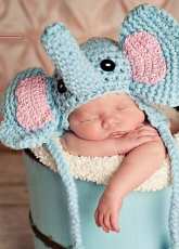 Jenny and Teddy - Jane Chan - Elephant hat - Free