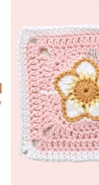 Alyssia Creates - Alyssia Stacey-Orchard - Strawberry flower Granny Square