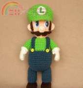 Wolf Dreamer off the Hook - Linda Potts - Luigi Plushie - Free