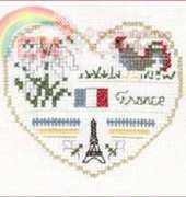 The Victoria Sampler IH-10 - France International Hearts