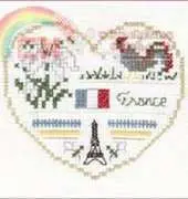 The Victoria Sampler IH-10 - France International Hearts