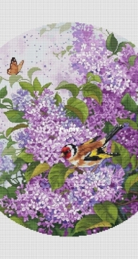 Lilac Garden by Nadezhda Gavrilenkova