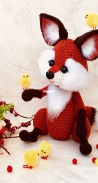 Cozy Puppet - Oksana Zibnitskaya - Little Fox - Оксана Зибницкая - Лисёнок - Russian