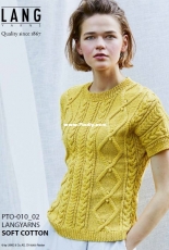 PTO-010_02 Lang Yarns Soft Cotton by LANGYARNS SWITZERLAND -English-Dutch-French-German