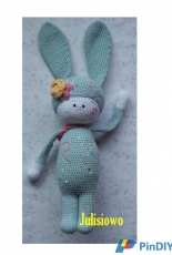 Julisiowo - Julio Toys - Monika Miszczuk - Bunny Amelia Crochet Doll - Spanish - Translated