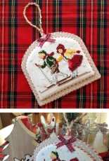 Veronique Enginger Voyages Au Point de Croix - christmas ornament